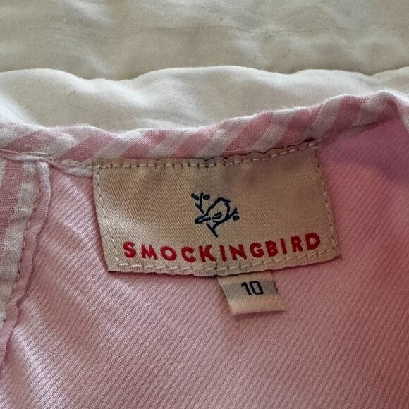 Smockingbird Watermelon Seersucker Dress - Picture 3 of 9